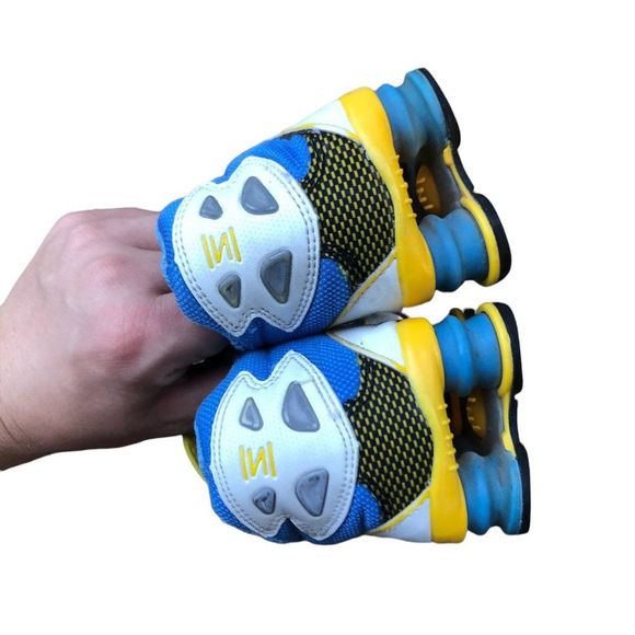 Vintage 2004 Nike Shox 'UNC' University Gold Size 6 - Picture 3 of 14